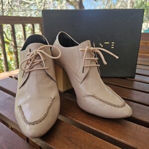 Anthropologie Pied Juste Tipo Rose Pink Booties